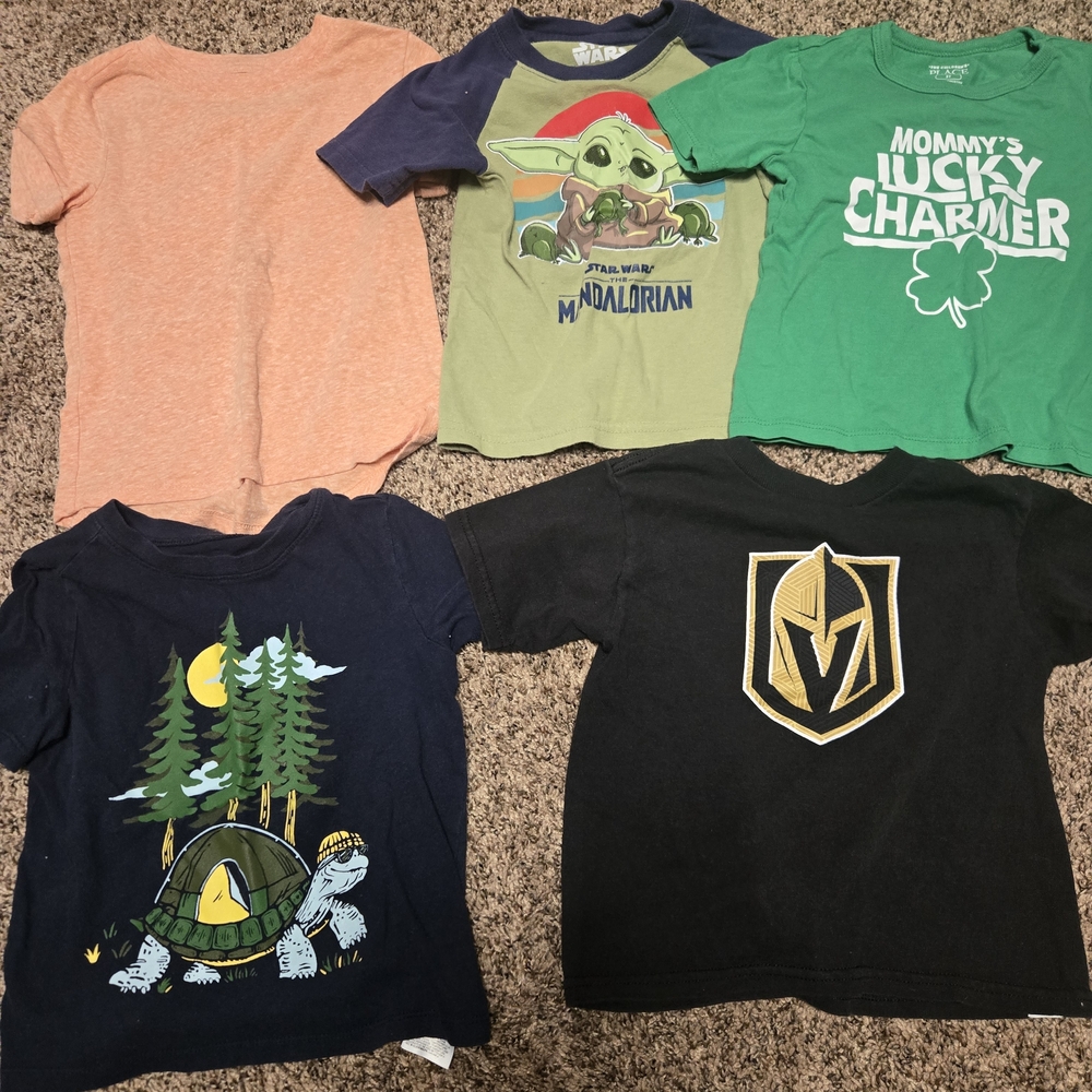 *Size 3T* Bundle of 5 T-shirts*